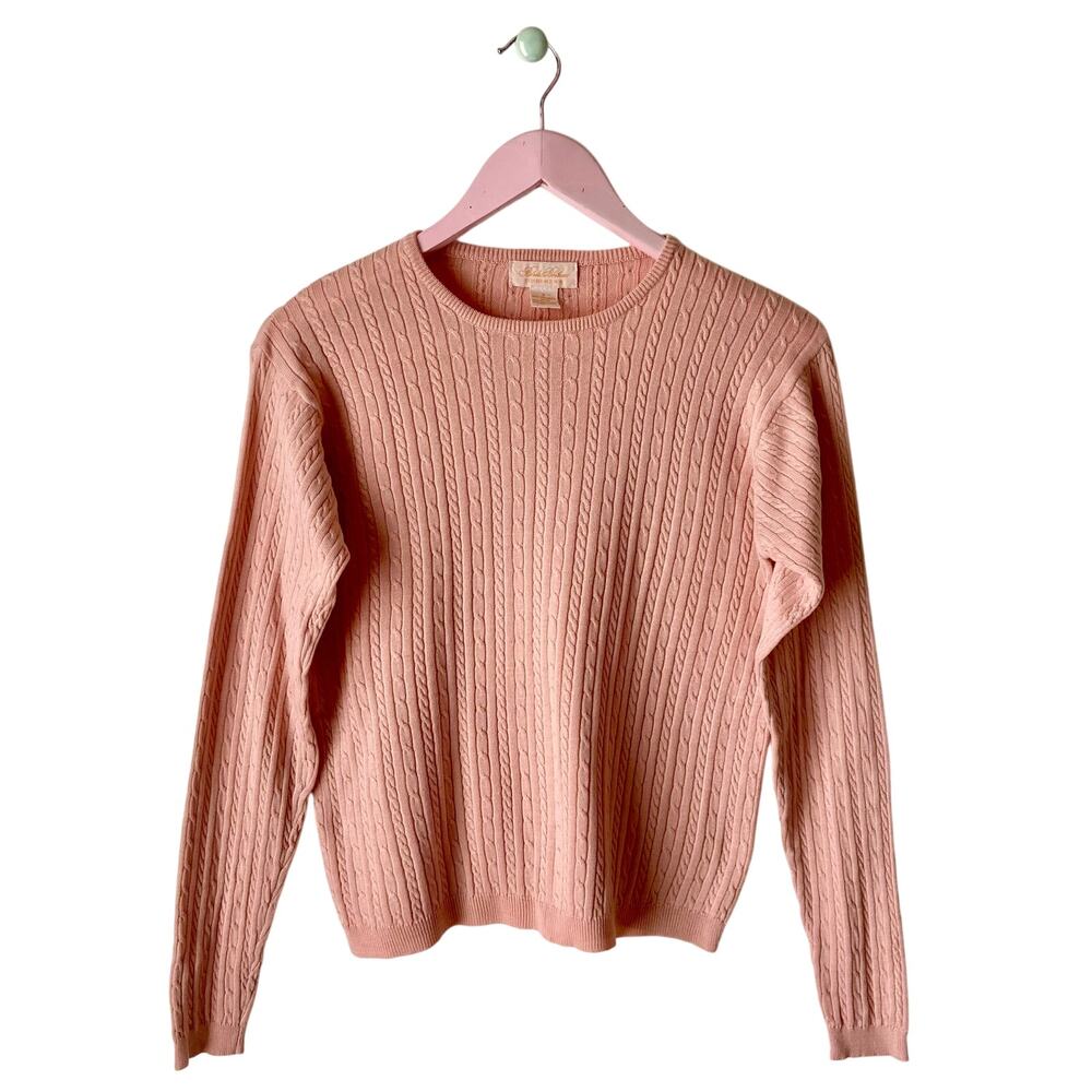 Brooks Brothers Vintage Cable Knit Sweater